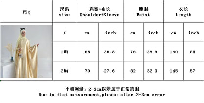 Batwing Satin Shimmer Abaya Damen Dubai Luxury Islam Muslim Kaftan Dress Women Kebaya Vestidos Djellaba Robe Femme Musulmane.