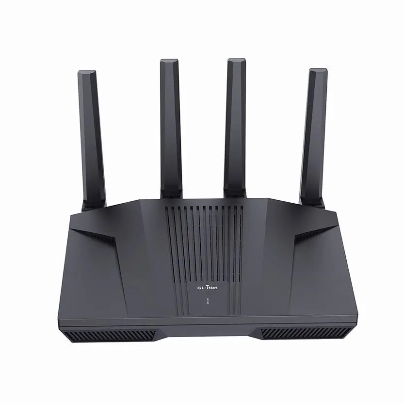 GL.iNet Flint 2 (GL-MT6000) home and office router, 8-Stream Wi-Fi 6 technology,OpenWrt,2.5G Ethernet ports,Parental control.