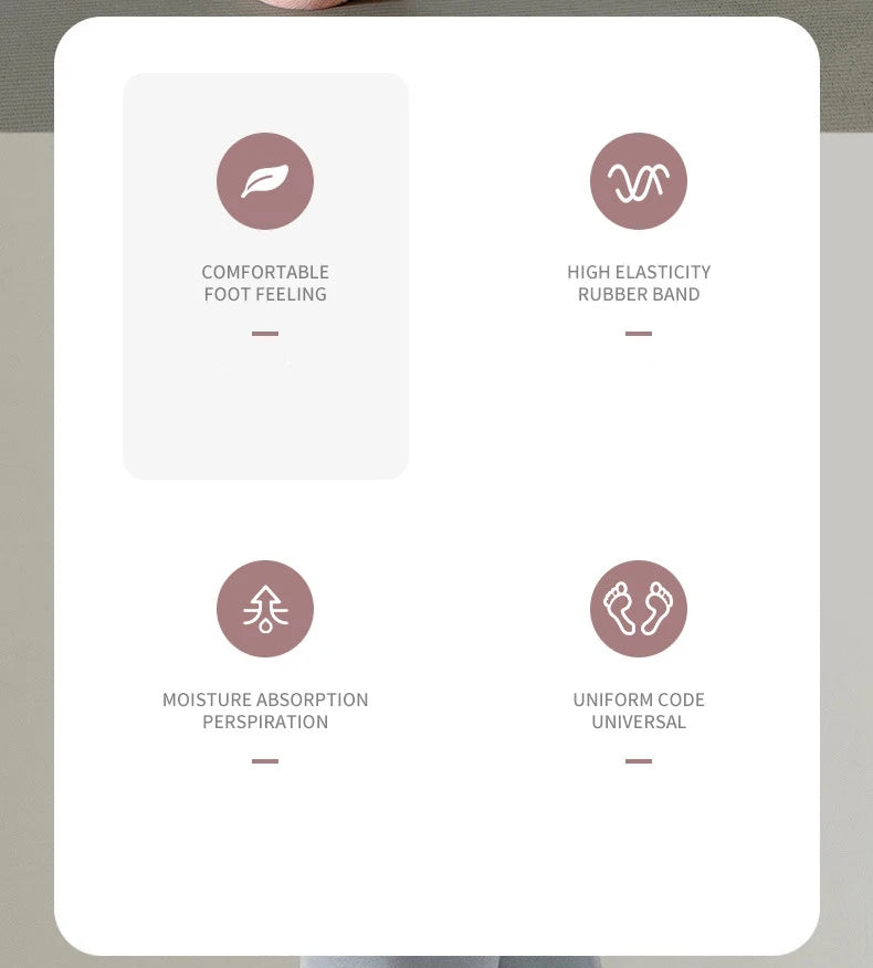 4 Pairs Yoga Socks for Women Professional Non-slip Silicone Mid-tube Pilates Socks Indoor Fitness Gym Dance Sports Floor Socks.