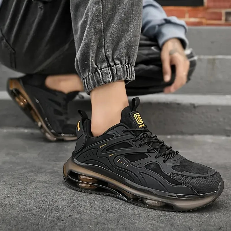 Mens Leather Sneakers Casual Walking Shoes Size 46 Male Running Outdoor Sports Lightweight Comfortable Athletic Training Jogging.