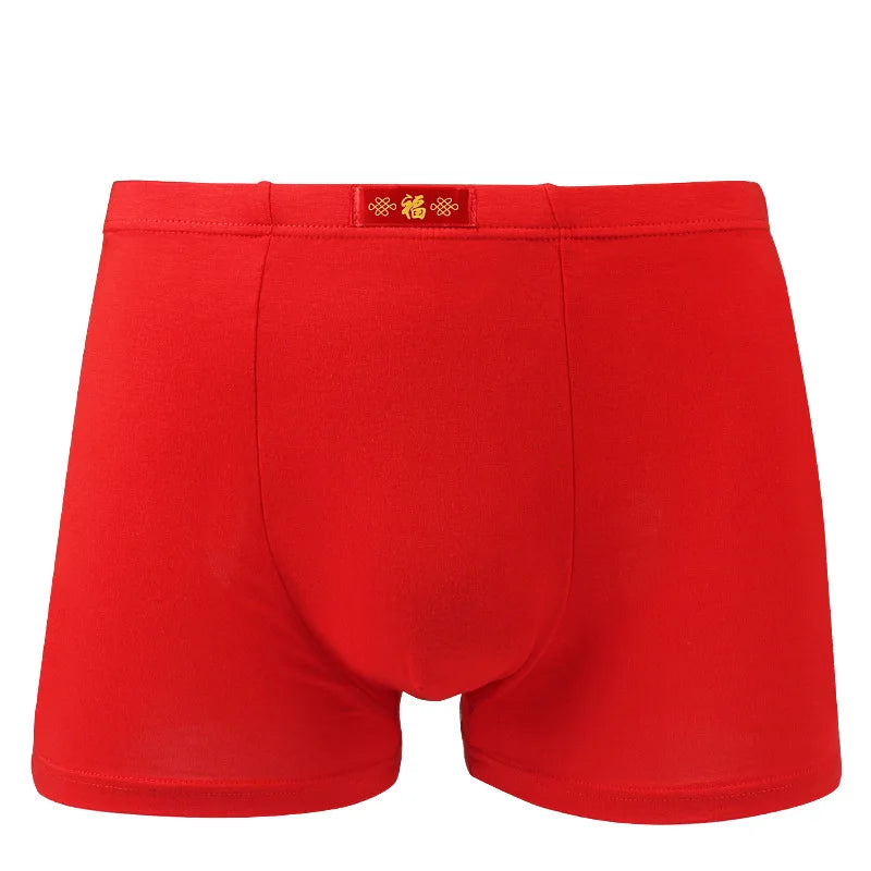 7 Stück große Unterwäsche Herren Boxershorts Unterwäsche Junge Schlüpfer Homme Unterhose rote Höschen Shorts L XL XXL 3XL 4XL 5XL 6XL