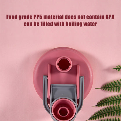 600ml Frosted Shake Cup Milkshake Sports Bottle Outdoor Fitness Water Blender Bottle Protein Powder Portable Gym Training Drink.