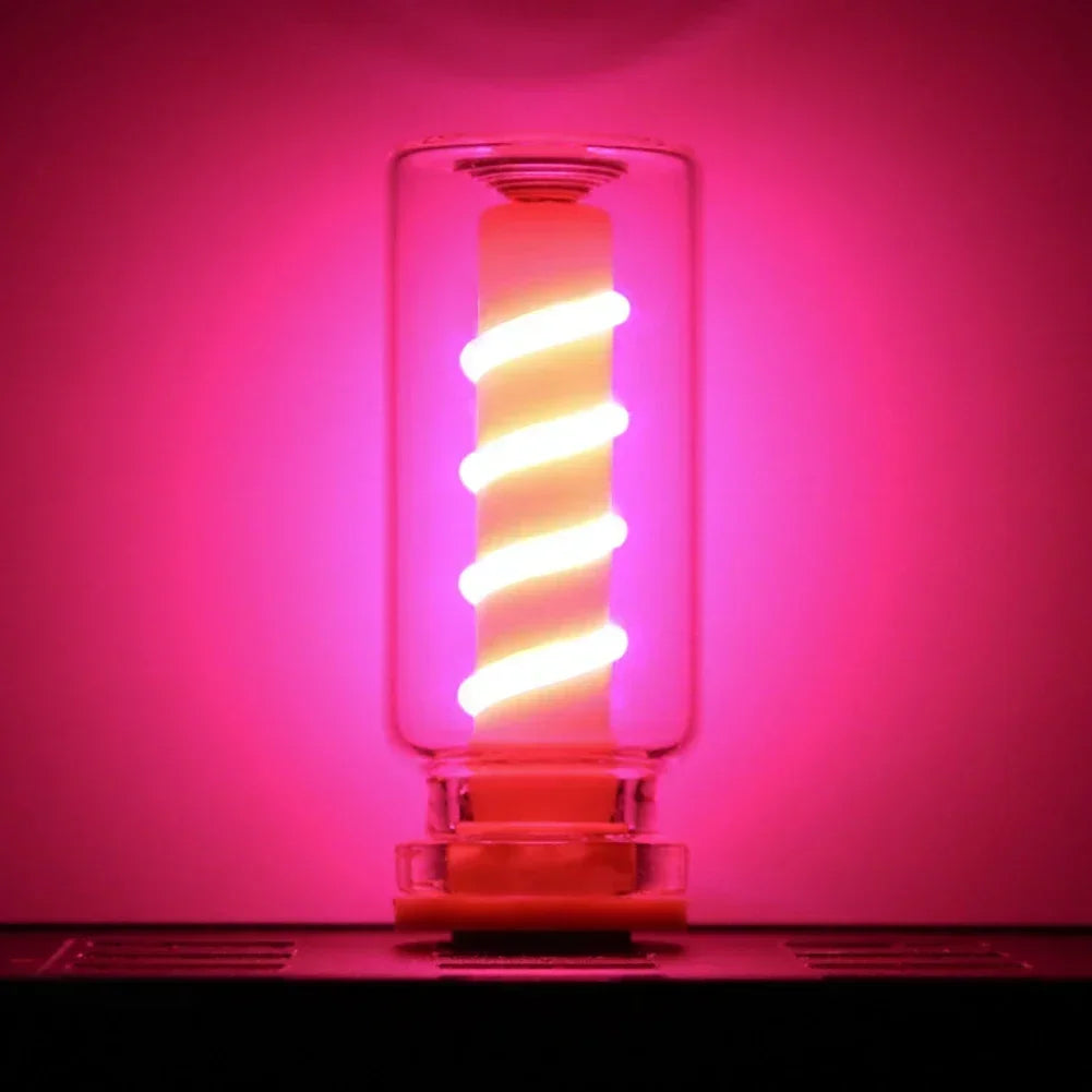 Für die tägliche Beleuchtung Glühbirne Atmosphäre Lampe LED Spirale Filament Licht handgemachte DIY Camping Licht LED flexible Retro USB Glühbirne.