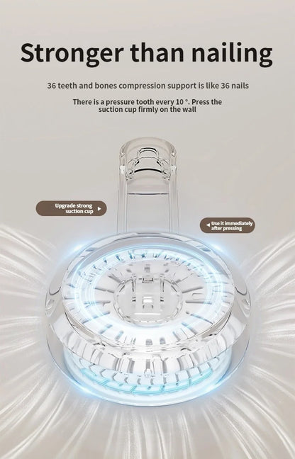 Badezimmer-Aufbewahrungsregal ohne Bohren, Saugnapf, Badezimmer-Waschbecken, wandmontiertes Badezimmer-Aufbewahrungsregal, Küchenaufbewahrung