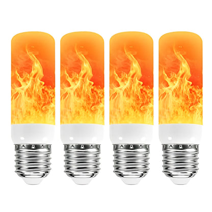 USB LED E27 Flamme Glühbirne Feuer E14 lampe Mais Birne Flackern LED Licht Dynamische Flamme Wirkung 3W 5W 7W 9W 110V-220v für Home Beleuchtung.