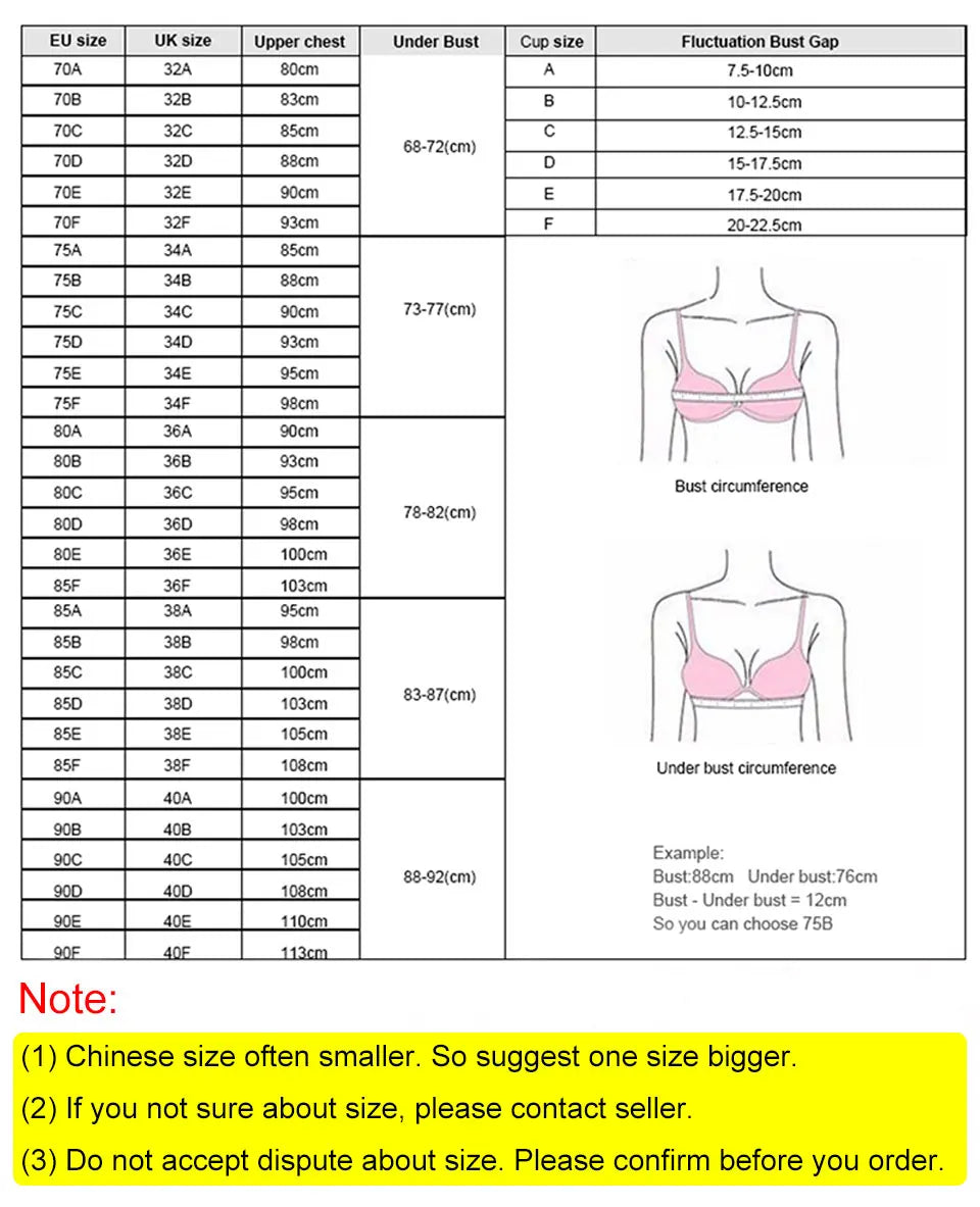 ropa interior femenina Women's Non-Underwire sexy  Bra for women black/white underwear girls lingeries lace beautiful active bra.
