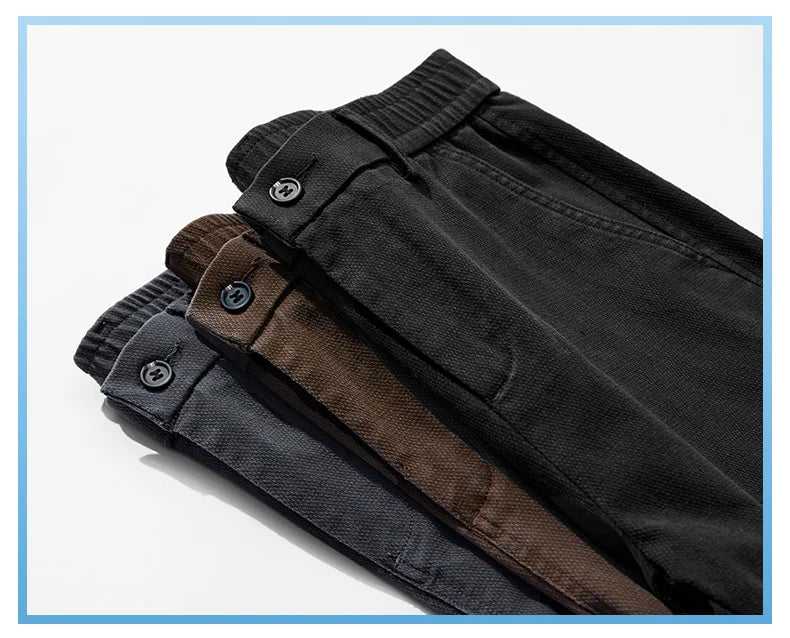 Mens Lyocell Straight Loose Elastic Waist Jeans 2025 Autumn Winter Fashion Brand Comfortable Versatile Pants Plus Size 5XL.