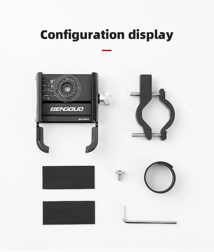 iBudim Bike Phone Holder 360 Rotation Bicycle Phone Holder for 4.7-7.0 inch Devices Motorcycle Handlebar Mobile Phone Stand.