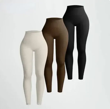 Thread Knited Leggings Frauen Nahtlose Dünne Strumpfhosen Gym Training Laufen Hohe Taille Hüfte Heben Hohe Elastische Yoga Fitness Hosen.