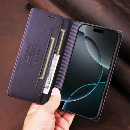 Leather Phone Case for Xiaomi Mi 14T 13T 12T 11T Pro Magnetic Flip Wallet for Mi Poco X7 X6 X5 F6 M6 Pro X3 F3 Card Wallet Cover.