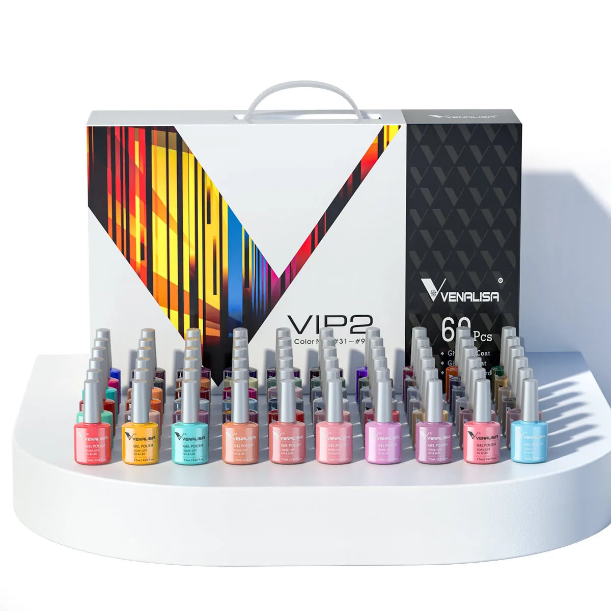 VENALISA VIP4 Kit Nail Gel Polish TPO FREE Full Coverage 36/60 Color Gel Pigment Professional Nail Art Long-lasting Gel Varnish.