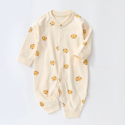 Baby Herbst Kleidung Cartoon Bär Gedruckt Strampler für Jungen Mädchen Neugeborenen Einteiliges Kleidung Baumwolle Kleinkind Body Infant Kostüm.