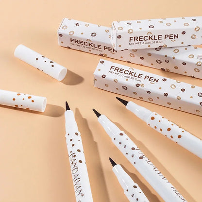 1PC Face Fake Freckles Pen Natural Waterproof Lifelike Fake Freckles Pen for Long Lasting Look Dot Spot Pen Makep Tool Cosmetic.