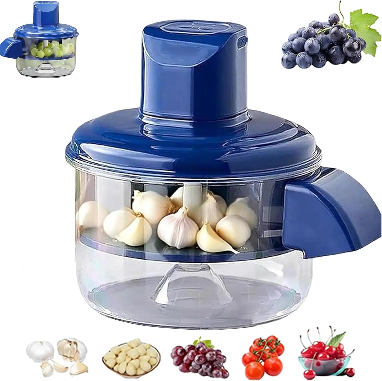 2025 Upgrade 2-in-1 Electric Garlic & Fruit Peeler - Effortless Peeling in 20 Seconds,Easy to Clean, Remover Tool for Kitchen.