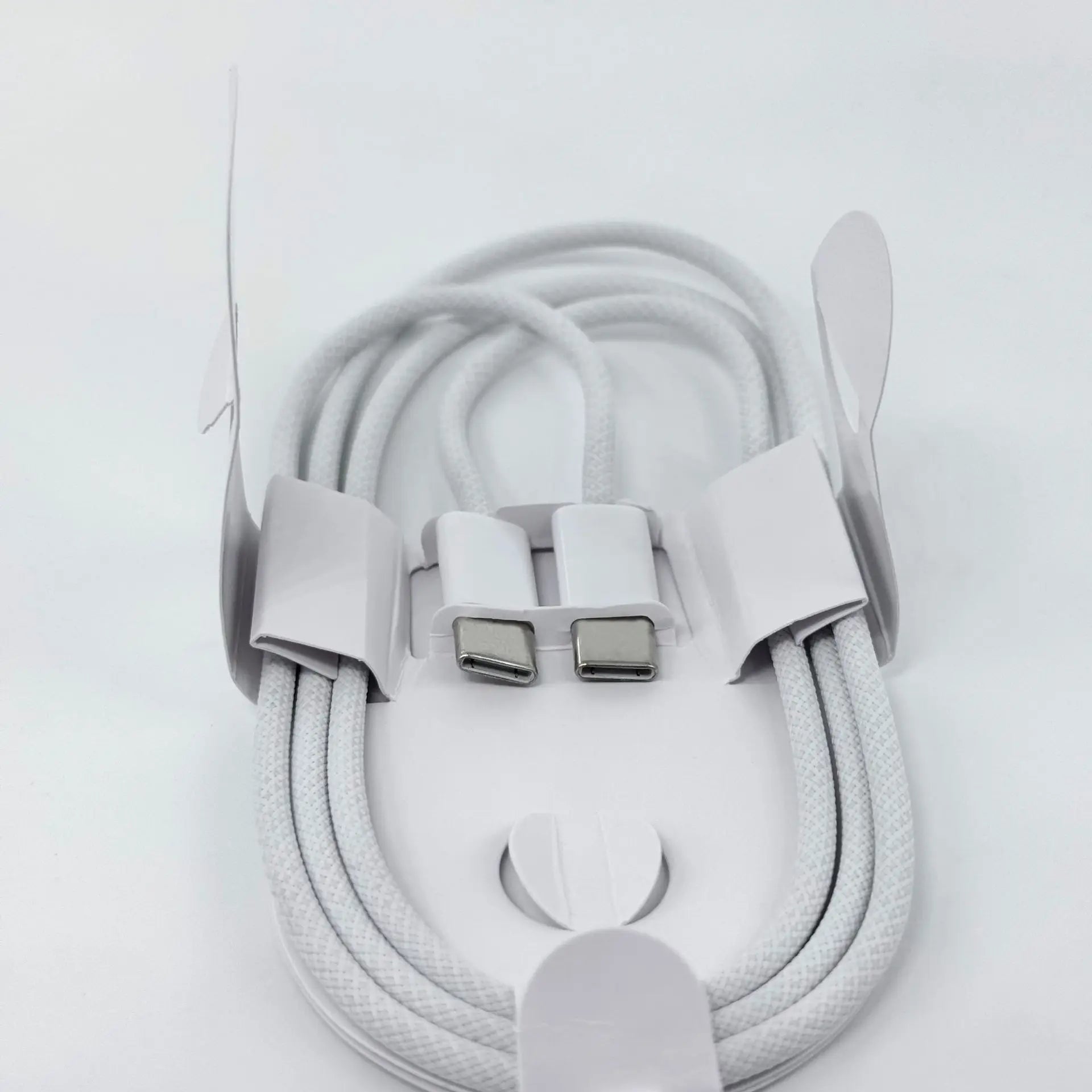 1-50Pcs 60W USB C to Type C Weaving Cable For Apple iPhone 11 12 13 14 15 16 Pro Max Plus Fast Charging Cable Phone Accessories.