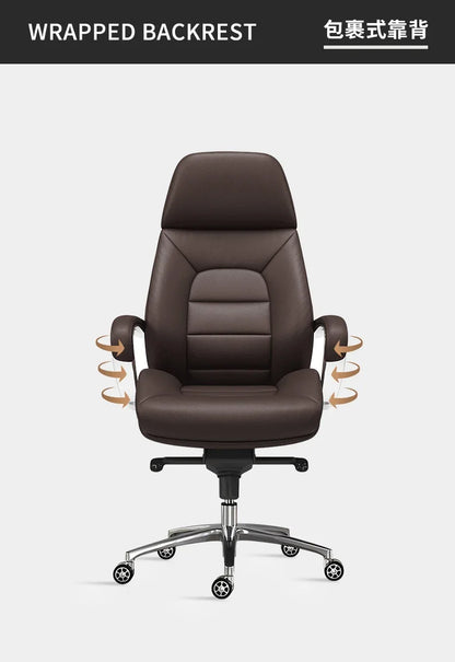 Luxury Comfy Office Chair Leather Executive Durable Conference Office Chair Computer Modern Chaise De Bureaux Office Furniture