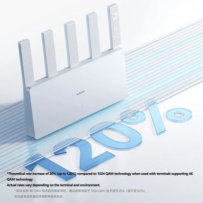 Xiaomi Router BE5000 2.5G Wifi 7 Wiress Router Mesh Group 2.4GHz 5GHz MLO Dual Band Works with Xiaomi mijia mihome App Network.