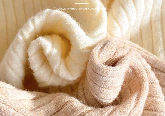 2025, weibliche Casual Tops Pullover Frauen Herbst Winter Gestrickte Dünne Pullover Feste Taste Volle Hülse Halb Hohen Kragen Pullover.