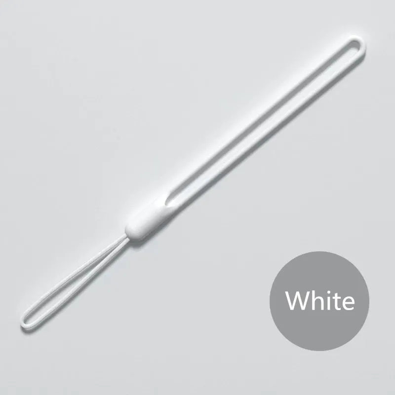 Silicone Wrist Straps Mobile Phone Strap Charms Cute Lanyards for Iphone Strap Camera Keys Cord Lanyard Key Chains Hanging Rope.