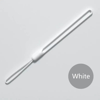 Silicone Wrist Straps Mobile Phone Strap Charms Cute Lanyards for Iphone Strap Camera Keys Cord Lanyard Key Chains Hanging Rope.