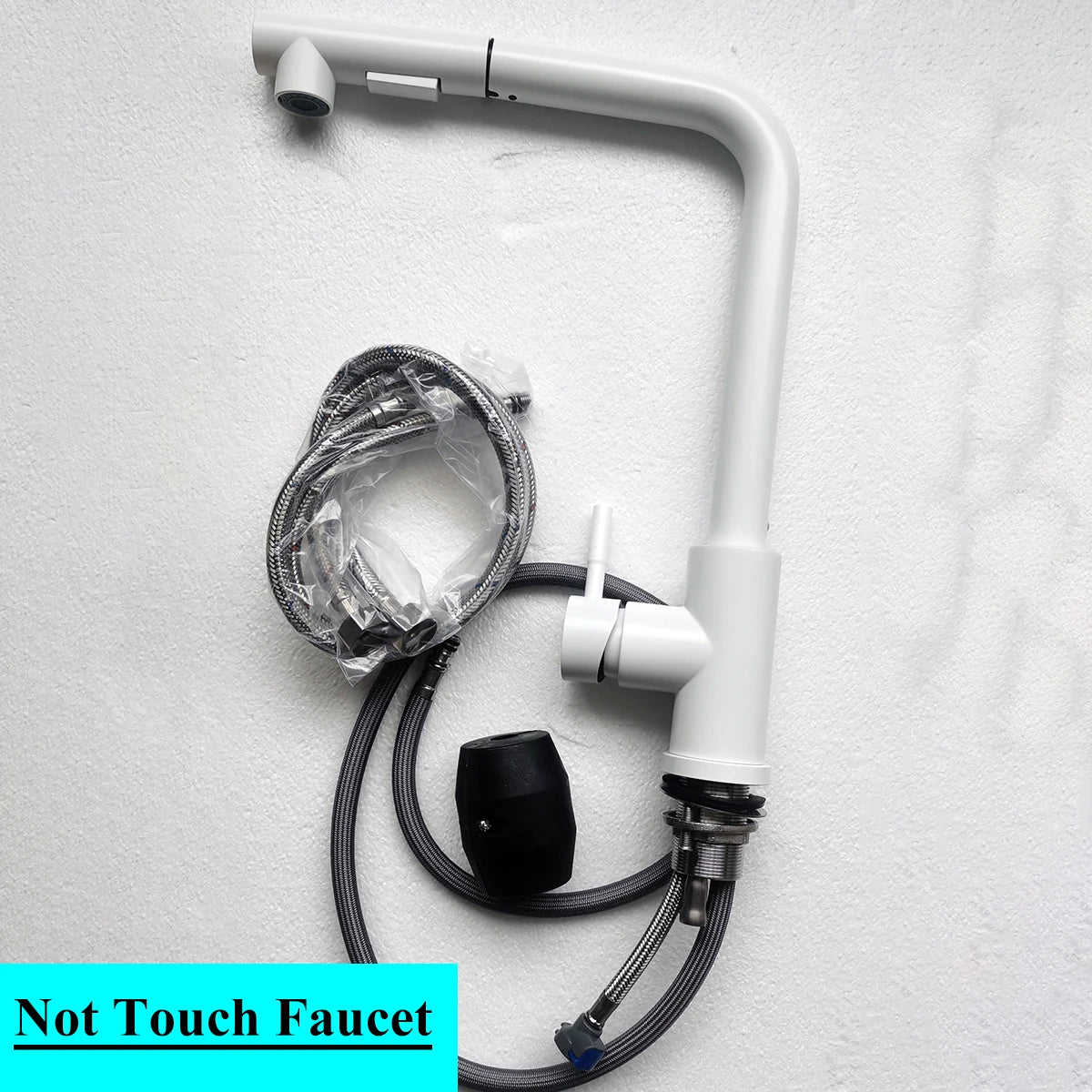 7 Word Touch on Kitchen Sink Faucets Stainless Steel Hot Cold Pull Out Kitchen Mixer Tap Brushed Nickel Touch Kitchen Faucet