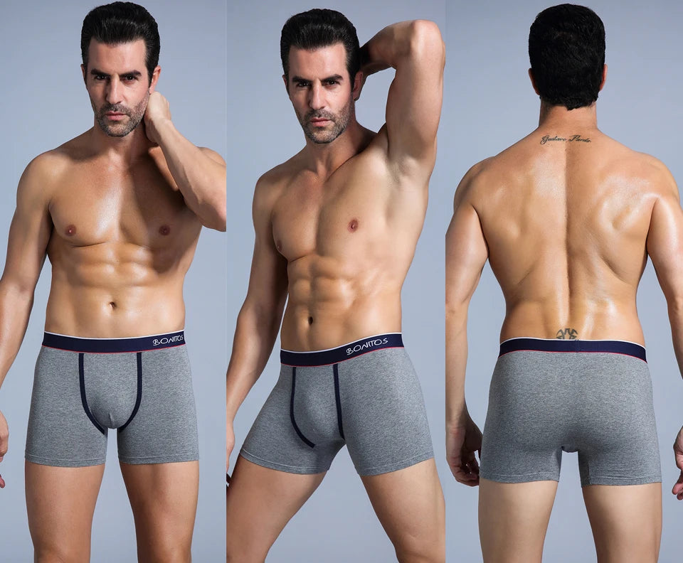 4 stücke Baumwolle Boxer Für Mann Unterwäsche Sexy Druck Schlüpfer der Männer Plus Größe Marken Camouflage Herren Unterhose Shorts