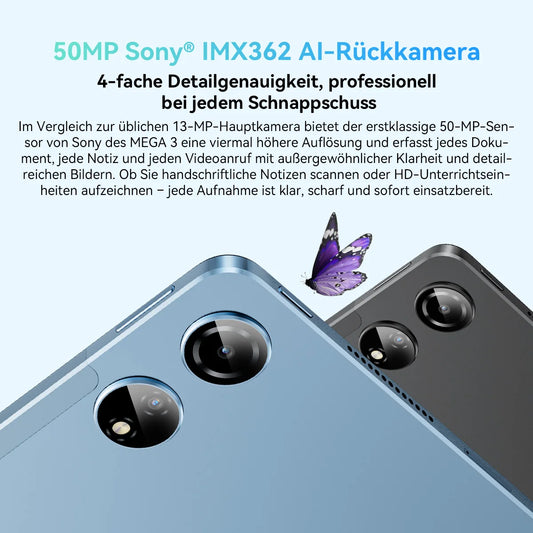 Blackview MEGA 3 Tablet PC  SET, 12.1" 2.5K FHD+ Display, Android 15 Pad MTK G100 Octa core, 36(12+24)GB RAM, 256GB ROM, 8800mAh.