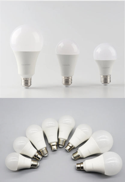1/10PCS Energiesparlampe E27 B22 Lampen A60 A80 AC220V 230V 110V LED-Licht 20W 18W 24W für Home Derection Wohnzimmerbeleuchtung