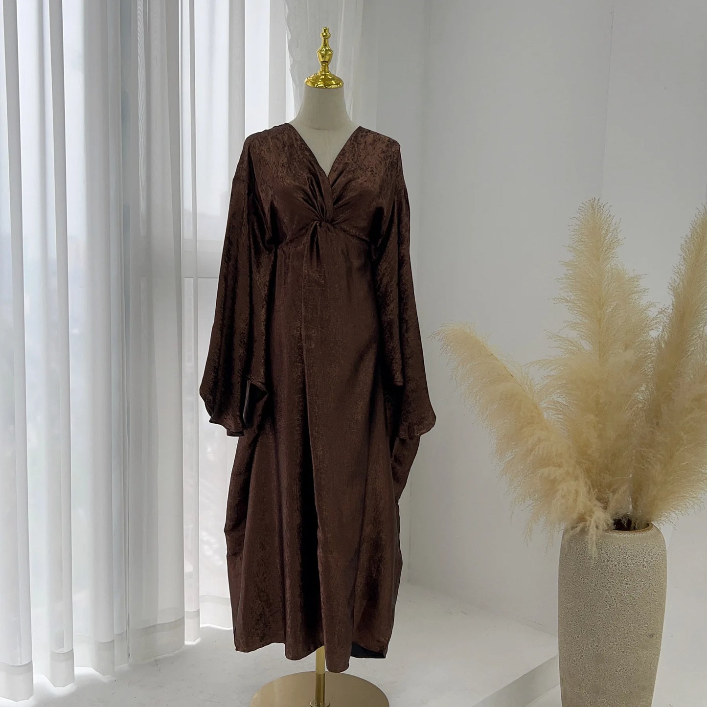 Eid Saudi Arabia Muslim Modest Dress for Women Islam Dubai Abaya Luxury Holiday Party Jalabiya Kebaya 2024 Turkey Kaftan Gown