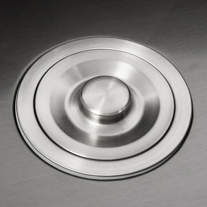 Doppelschüssel-Küchenspüle aus Edelstahl 304, nanobeschichtetes modernes Spülbecken mit Seifenspender und Abflussset, 3 Befestigungsmöglichkeiten