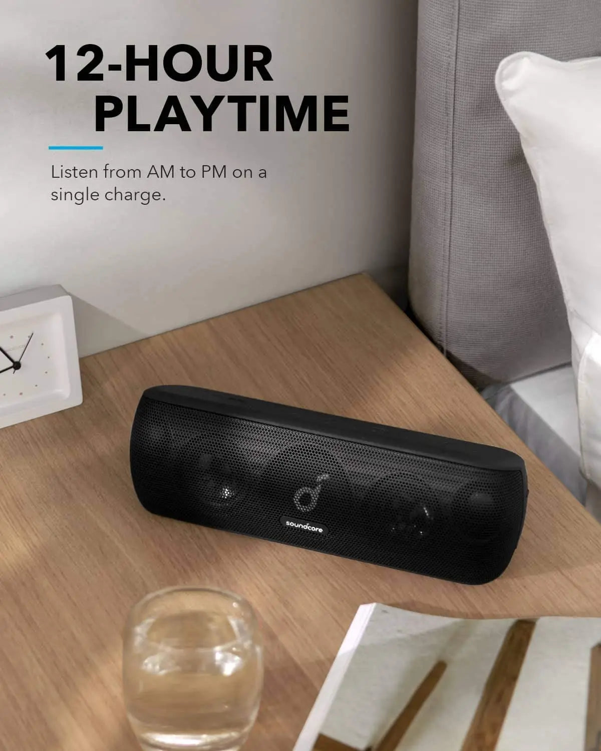 (EU stock) Soundcore Motion + Bluetooth loudspeaker, Hi-Res 30W Audio, BassUp Technology, Wireless Hi-Fi loudspeaker with App.