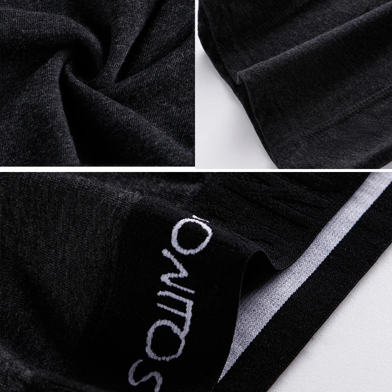 4 stücke lange boxer für männer unterwäsche plus größe männer höschen sexy lange bein unterhosen baumwolle Herren boxershorts mode männlichen Stamm