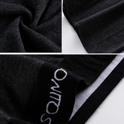 4 stücke lange boxer für männer unterwäsche plus größe männer höschen sexy lange bein unterhosen baumwolle Herren boxershorts mode männlichen Stamm