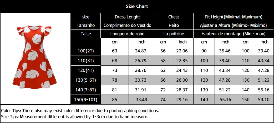 Baby Disney Film Stich Rolle Spielen Kostüm Sets Cartoon Niedliche Prinzessin Kleid Bühne Leistung Halloween Karneval Kinder Kleid.