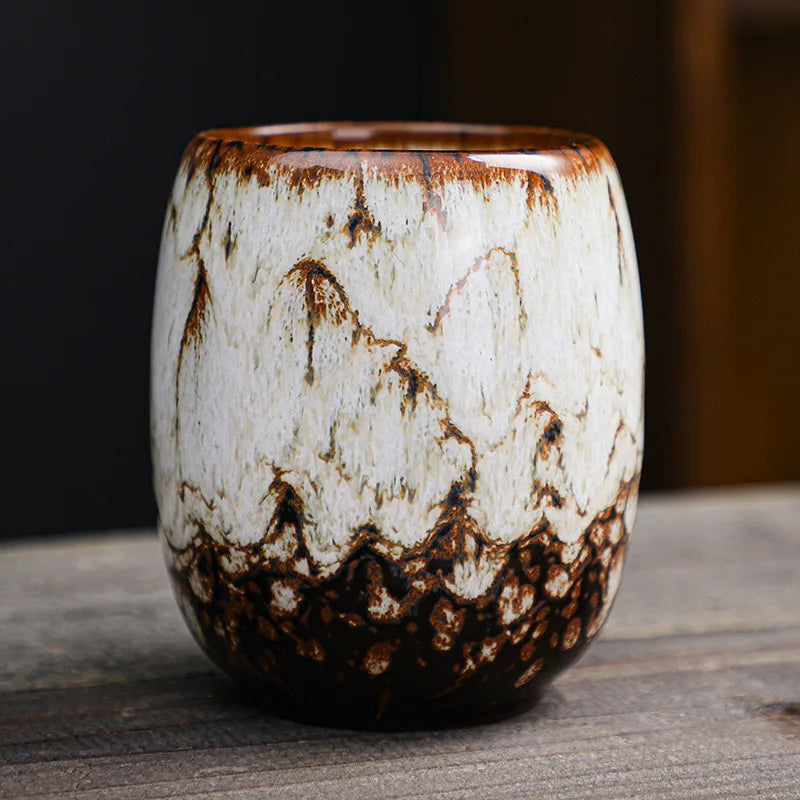 175ML Ceramic Coffee Mugs Teacup Porcelain Expresso Cup Home Creative Tea Cup Set Box Package керамические бокалы.