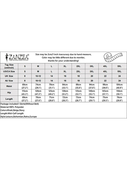 ZANZEA Summer Solid Midi Skirt Elegant Women High Waist Work OL Skirts Fashion A-line Jupes Stylish Party Faldas Saia  Plus Size.