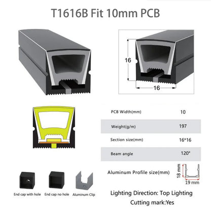 LED Silicone Tube Flexible Neon Soft Lights For SK6812 WS2812B WS2811 DIY Christmas Holiday Decoration Strip Light Tape Rope