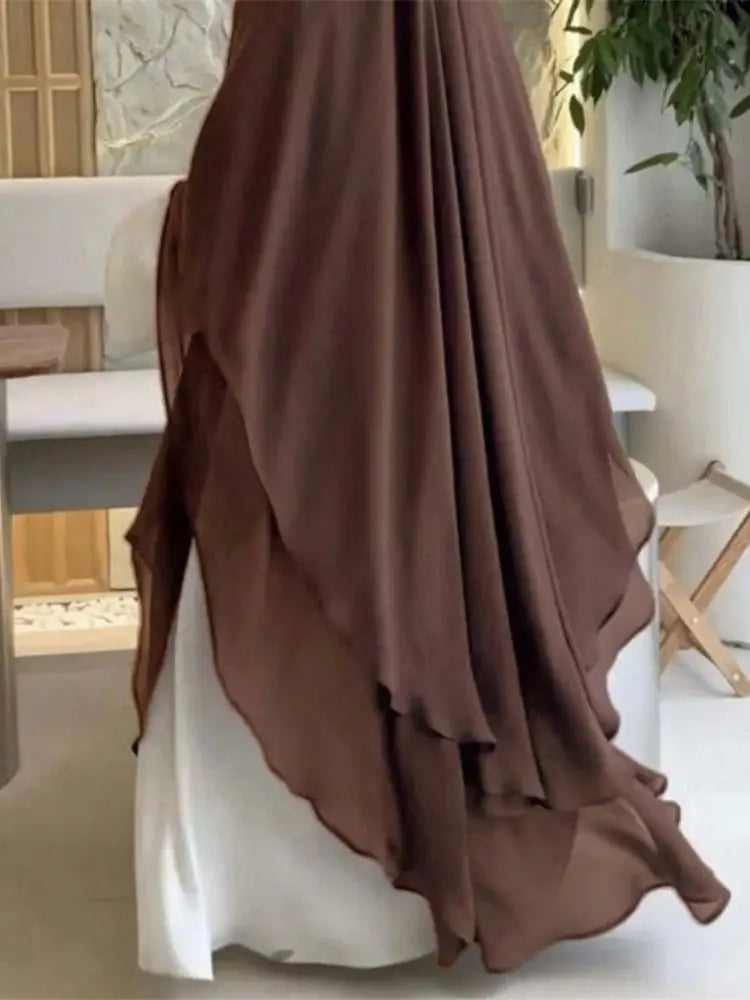 Ramadan Khimar Abaya Saudi Arabia Turkey Islam Muslim Hijab Dress Prayer Clothes Abayas For Women Kebaya Robe Femme Musulmane.