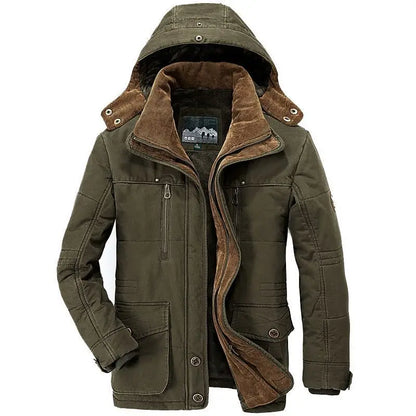 Windbreake Hooded Jacket Tactical Fleece Military Thermal Coats Mens Jacket Outwear Windbreaker Plus Velvet Winter Warm Men.