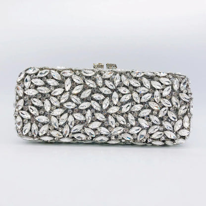 Diamond Dinner Hollow Rhinestone Banquet Clutch Bag Handtassen Dames Bolsos De Fiesta Para Mujer Boda Women's Rhinestone Handbag.