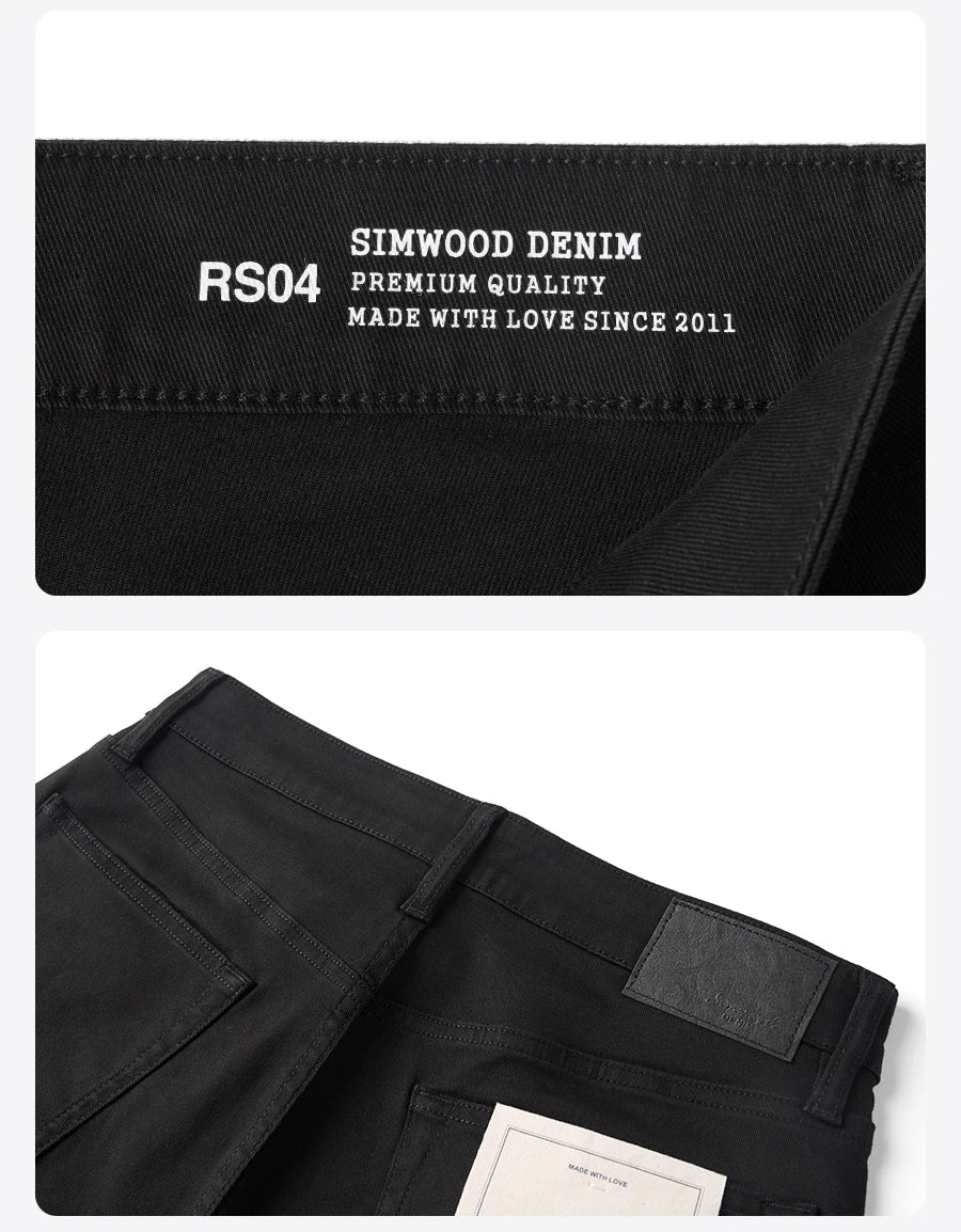 SIMWOOD 2025 Autumn Winter New Regular Straight Pants Men 320gsm Fabric Smart Casual Chinos Trousers