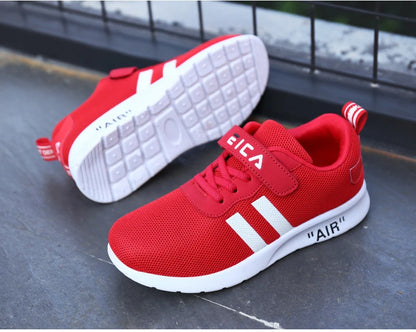 Kids Fashion Sneakers Boys Girls Tennis Shoes Mesh Breathable  Running Shoes Lightweight Outdoor Children's Sports Walking Shoes.