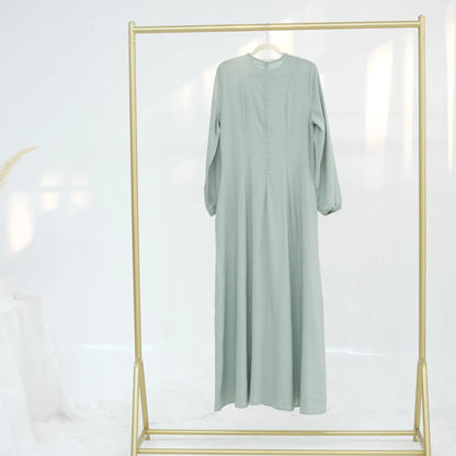 Muslimische Abaya Frauen Kleider Solide Schlank Jalabiya Eid 2025, Ramadan Marokko Islam Vestidos Largos Arabische Lange Robe Dubai Abayas Kaftan