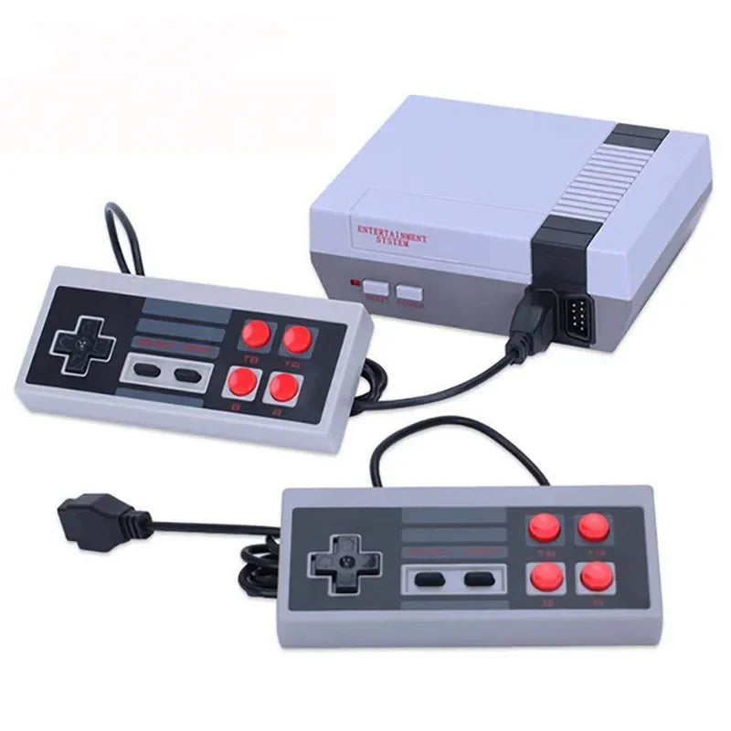 Retro Game Console Classic Mini Video Game System Built-in 620 AV Games 8-Bit FC Nes TV Console for Adults and Kids Gift.