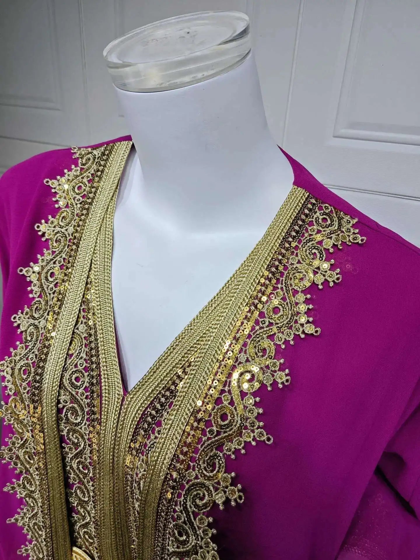 2PCS Muslimische Frauen Luxus Kimono Strickjacke Innere Kleid Set Dubai Abaya Kaftan Marokko Abend Party Kleid Djellaba Eid Jalabiya Neue.