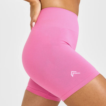 Women's New Yoga Shorts Three-quarter Pants Peach Hip Lift Belly Belly Outside To Wear Running High Waist Sports Fitness Shorts