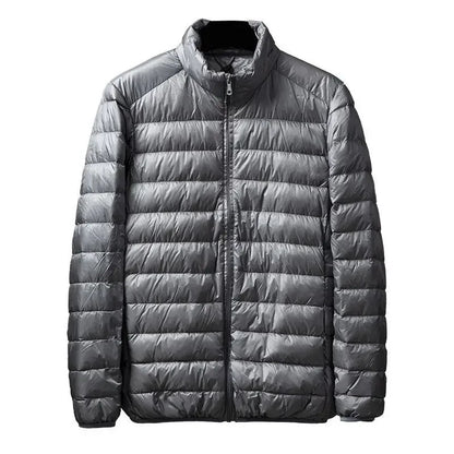 2026 Portable Lightweight ort down Jaet for Men Autumn Winter Cotton Padded Stand Collar Warm Casual ly Friendly Outerwear.