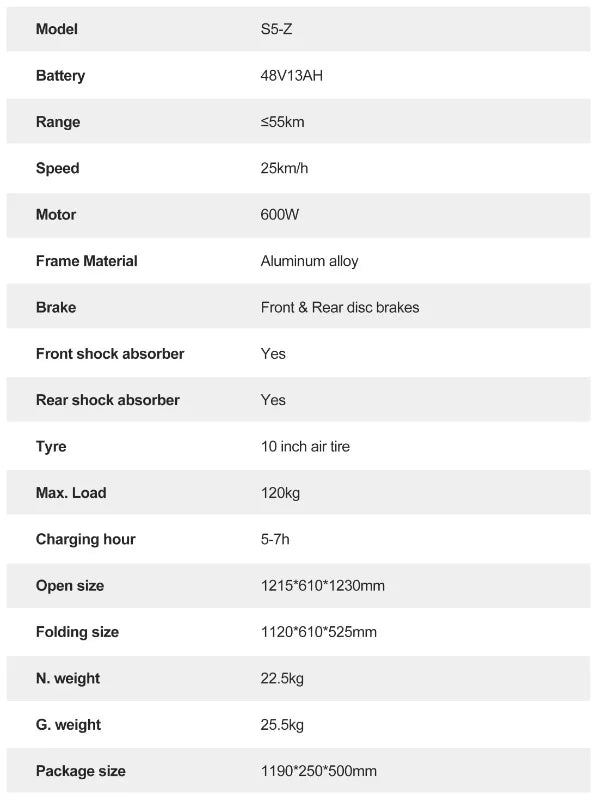 Joyor S5-Z Electric scooter 2000w dual Motor 60v18AH battery E-type foldable electric scooter high-response disc brake Escooter.