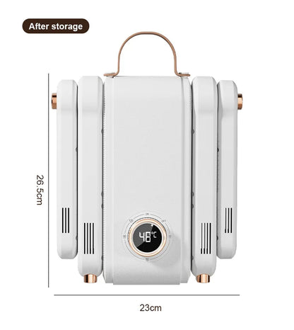 Portable Foldable Electric Shoe Dryer UV Blue Light UV Sterilization Deodorizing Shoe Dryer Fast Drying Household Shoe Dryer