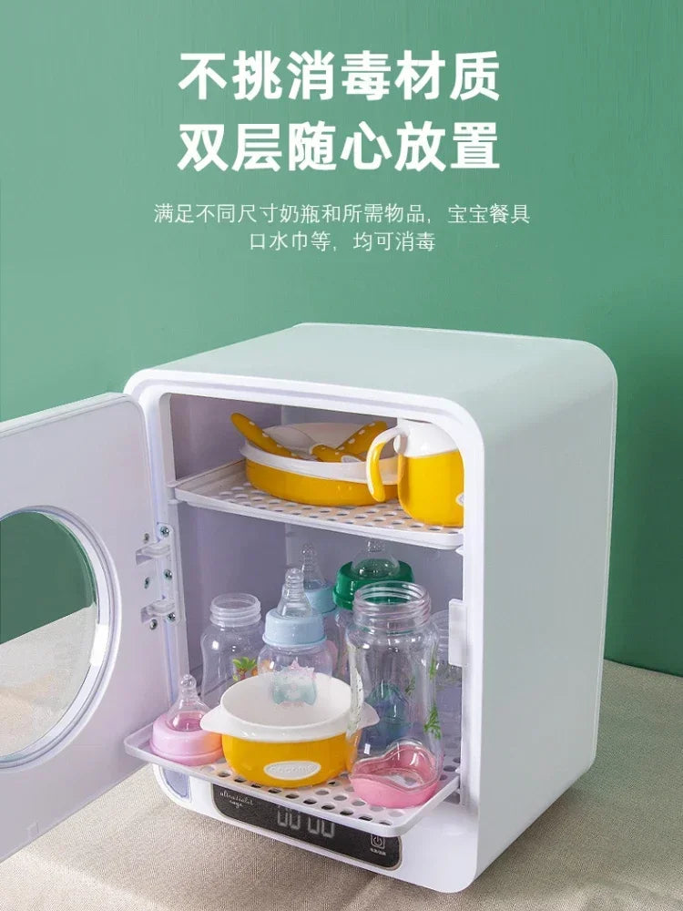 220V 23L Sterilizers Sterilizing Machine Disinfection Bottle Sterilizer Cabinets Cupboard Dish Dryer Disinfecting Disinfectant C.